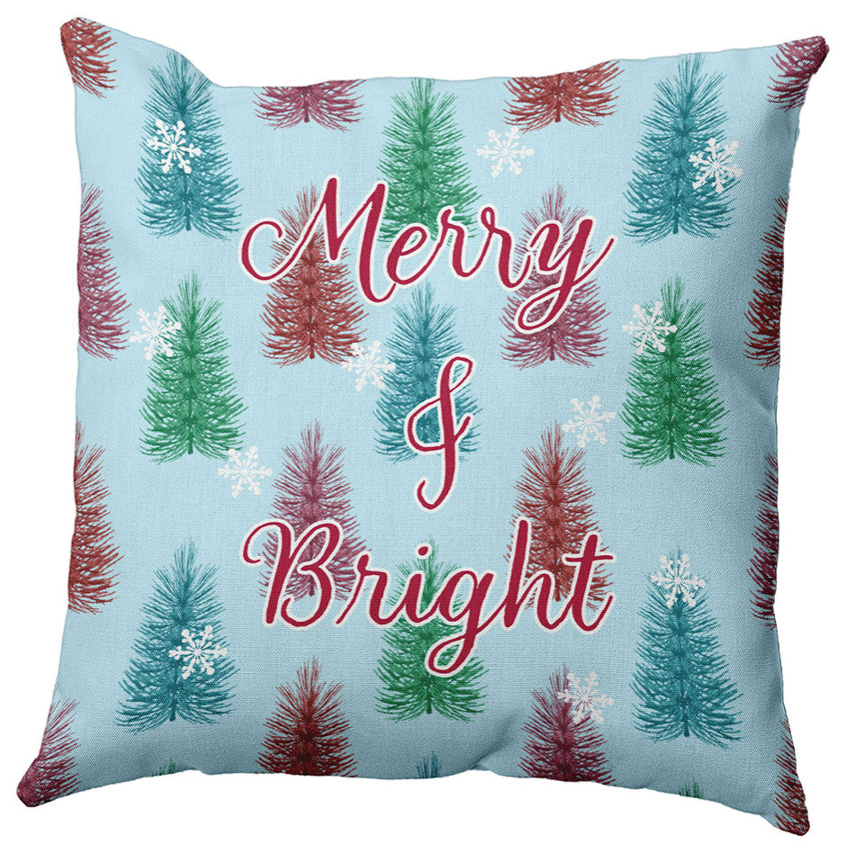 Merry and Bright Accent Pillow, Omar, 18"x18"