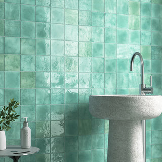Menorca Aqua Ceramic Wall Tile