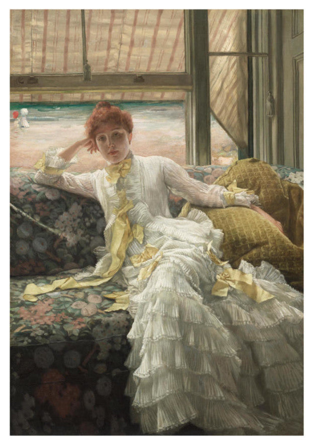 "Seaside (July: Specimen of a Portrait), 1878" Paper Art, 17"x24"