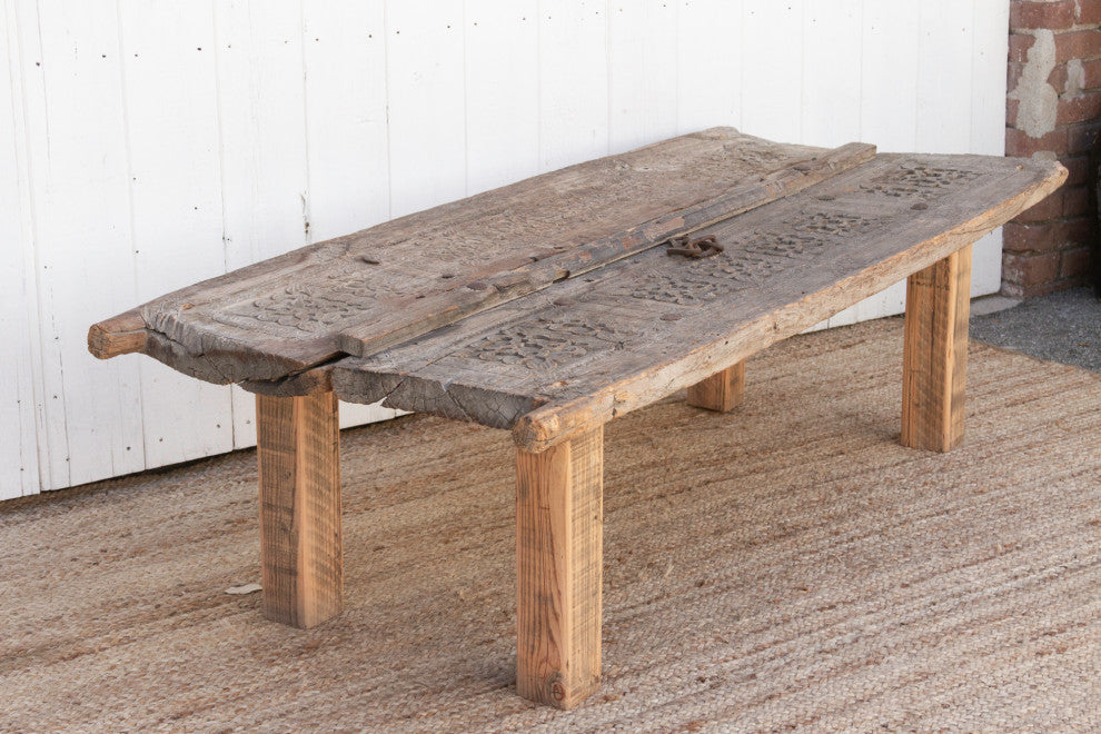 Rare Swat Valley Carved Coffee Table