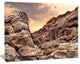 Scenic Red Rock Canyon in Nevada, Large landscape Canvas Art Print, 60x40