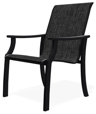 St. Catherine Sling Outdoor Armchair, Augustine Shadow/Black