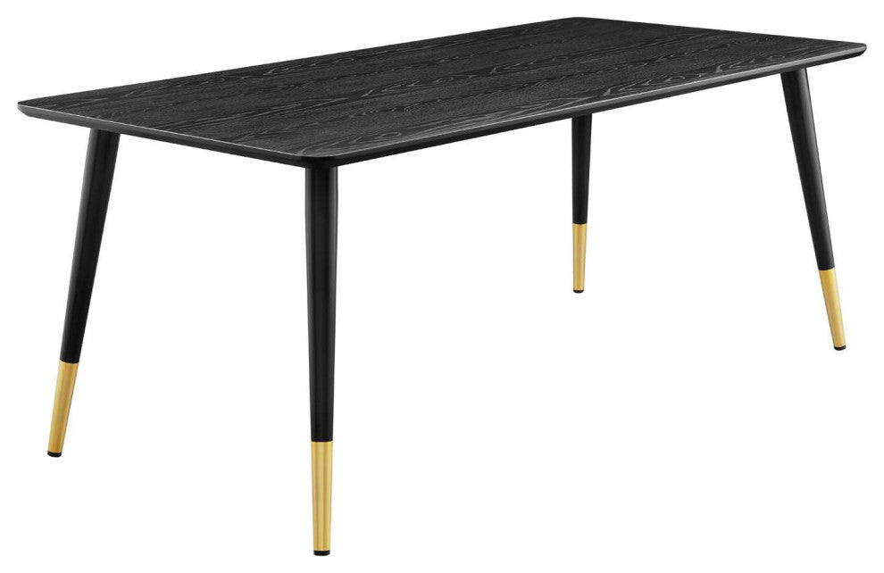 Vigor Rectangular Dining Table - Black