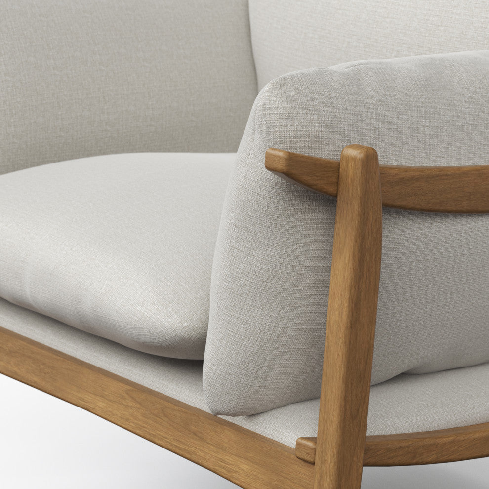 Hara, Accent Chair, Harvest Natural Upholstery, Nozes Frame