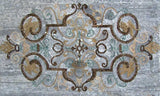 Area Rug Mosaic, Ceiba Gray, 35"x59"