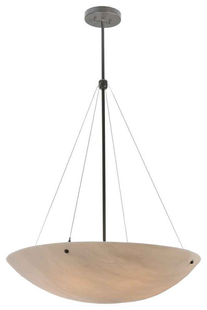 30W Cypola Alabaster Inverted Pendant