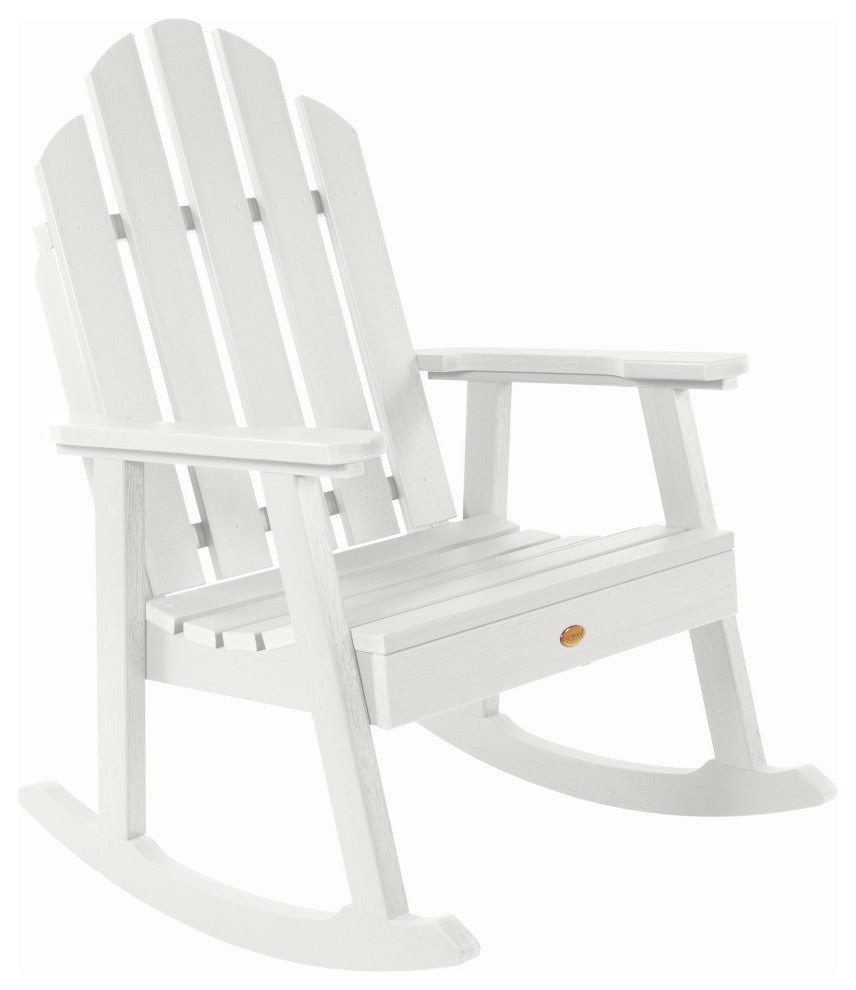 Classic Westport Garden Rocking Chair, White