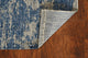 KAS Provo 5760 Gray/Denim Strokes Area Rug, 5'3"x7'7"
