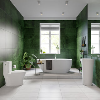 Monaco One Piece Elongated Toilet, Touchless