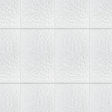 More Petal Matte White Ceramic Wall Tile
