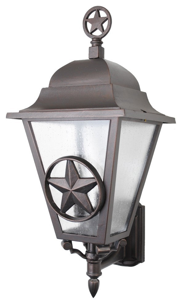 Americana Lone Star Wall Bracket, White