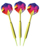 Elkadart Neon Yellow Soft Tip Darts, 18 Grams