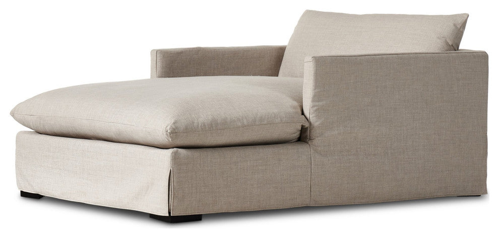 Habitat Chaise Lounge Bennett Moon, Espresso