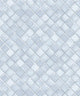 Natural Faux 2, Modern Geometric Stone Wood Rustic Wallpaper, Gray, Sample