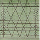 Ahgly Company Indoor Square Mid-Century Modern Area Rugs, 8' Square