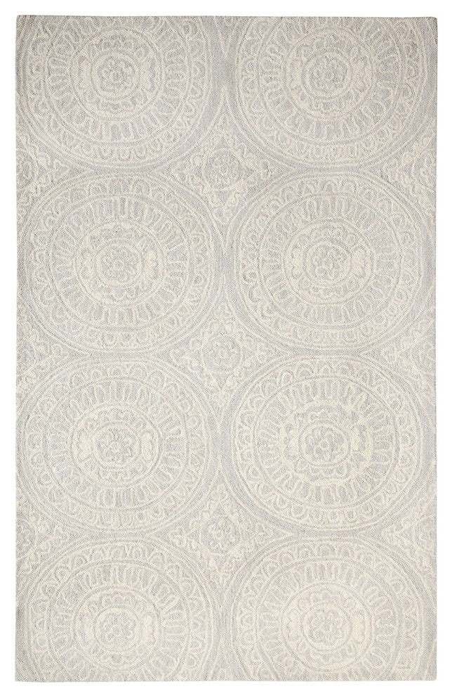 Galleria 7866-140 Area Rug, Silver, 8'x11'