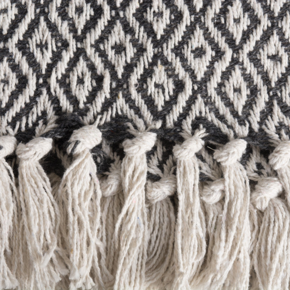 DII Mineral Double Diamond Throw