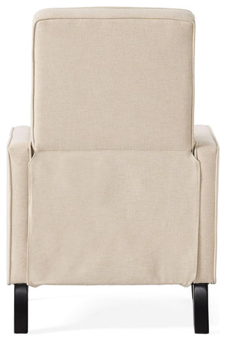 GDF Studio Olirdy Beige Fabric Recliner Chair
