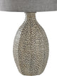 Laurie Table Lamp, Bokava, Textured Gray