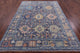 Handmade Turkish Oushak Wool Rug 6' 6" X 9' 2" - Q13354