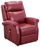 Lehman Red Traditional Lift Chair