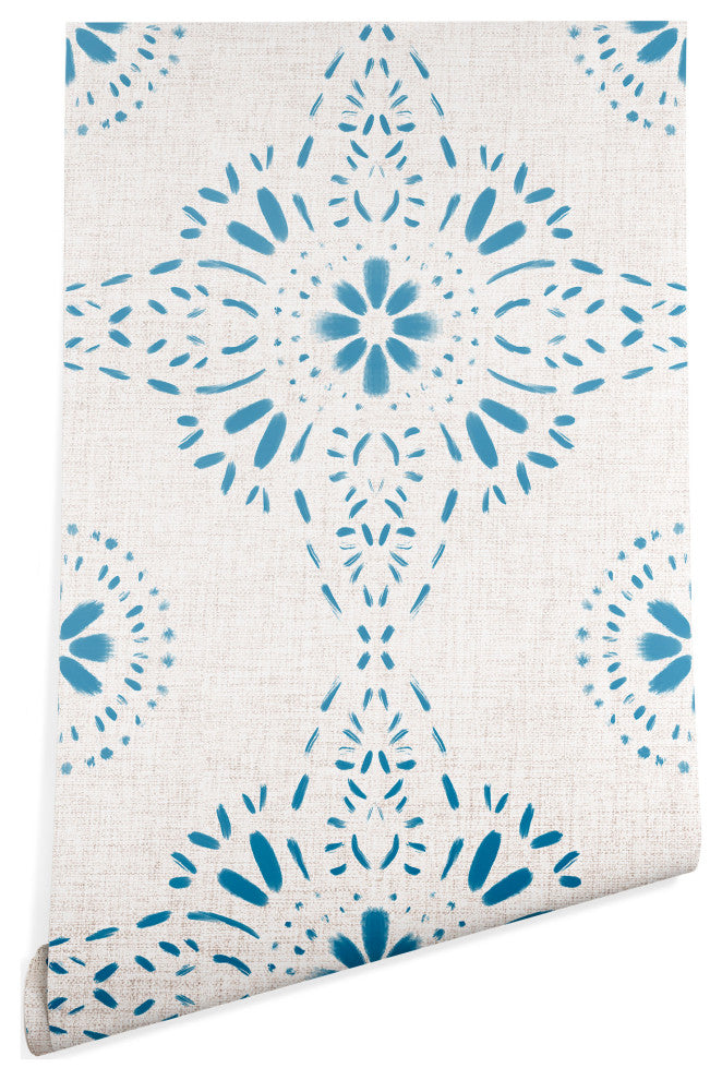 Schatzi Brown Libby Boho Aqua Wallpaper