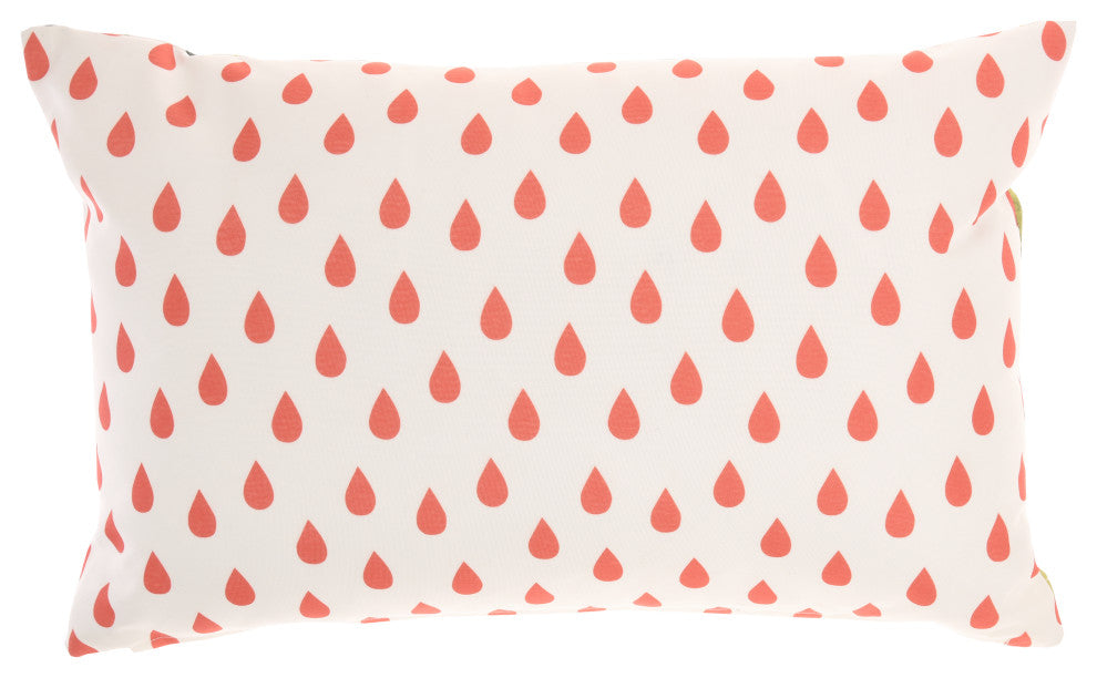 Mina Victory GT130 Throw Pillow, Multicolor, 14" x 22"