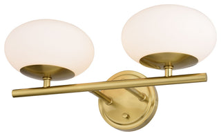 Sloane 2 Light Vanity Satin Brass