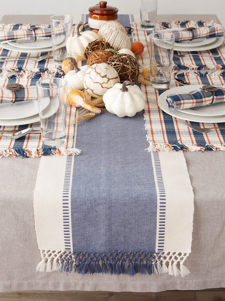 Autumn Farmhouse Plaid Placemat, Set Of 6