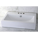 Fauceture Vessel Sink, White