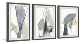 Kinetic Grid IX Triptych, Set of 3, 24x36 Panels