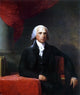 Gilbert Stuart James Madison, 20"x25" Wall Decal Print