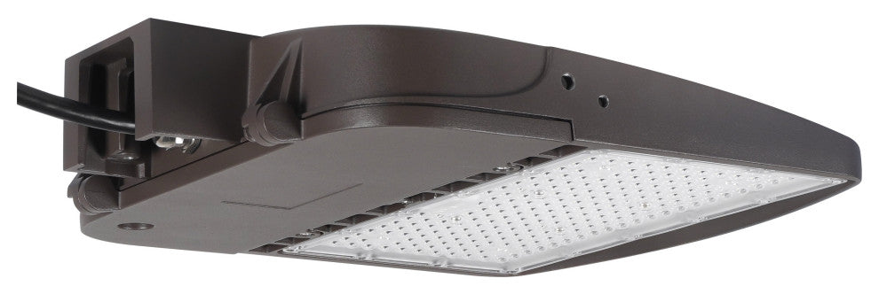 LED Area Light Type III - 100 Watt - Bronze Finish - 5000K - 120-277V