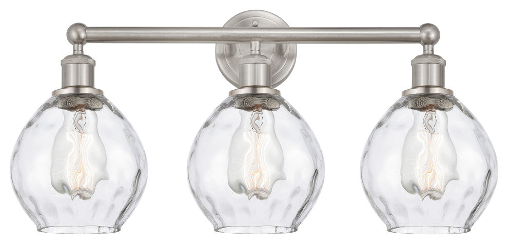 Innovations 616-3W-SN-G362 3 Light Bath Vanity Light, Brushed Satin Nickel