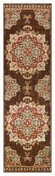 Surya Paramount PAR-1082 7'10"x11'2" Rug, Dark Red/Sage/Dark Brown/Khaki/Beige