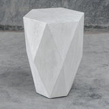 Uttermost Volker White Side table