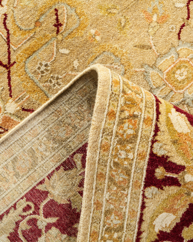 Londyn, One-of-a-Kind Hand-Knotted Area Rug Yellow, 8'2"x10'2"