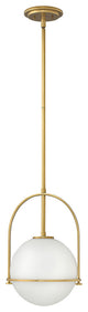 Hinkley 3407HB Medium Pendant, Light Brass