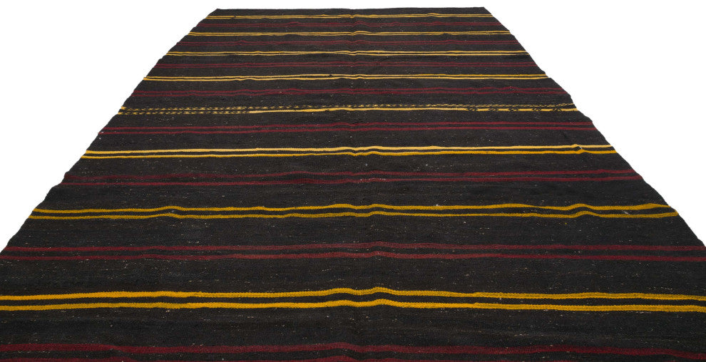 Vintage Anatolian Kilim Rug 7' 5" x 13', 89 in. x 156 in.
