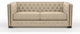 Nativa Interiors Mirel 80" Sofa, Flax, Classic Depth