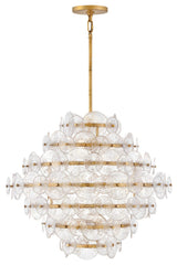 Fredrick Ramond Rene Medium Multi Tier, Distressed Brass