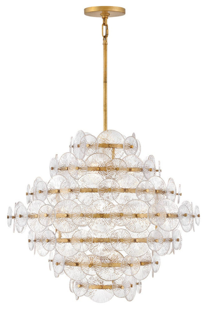 Fredrick Ramond Rene Medium Multi Tier, Distressed Brass