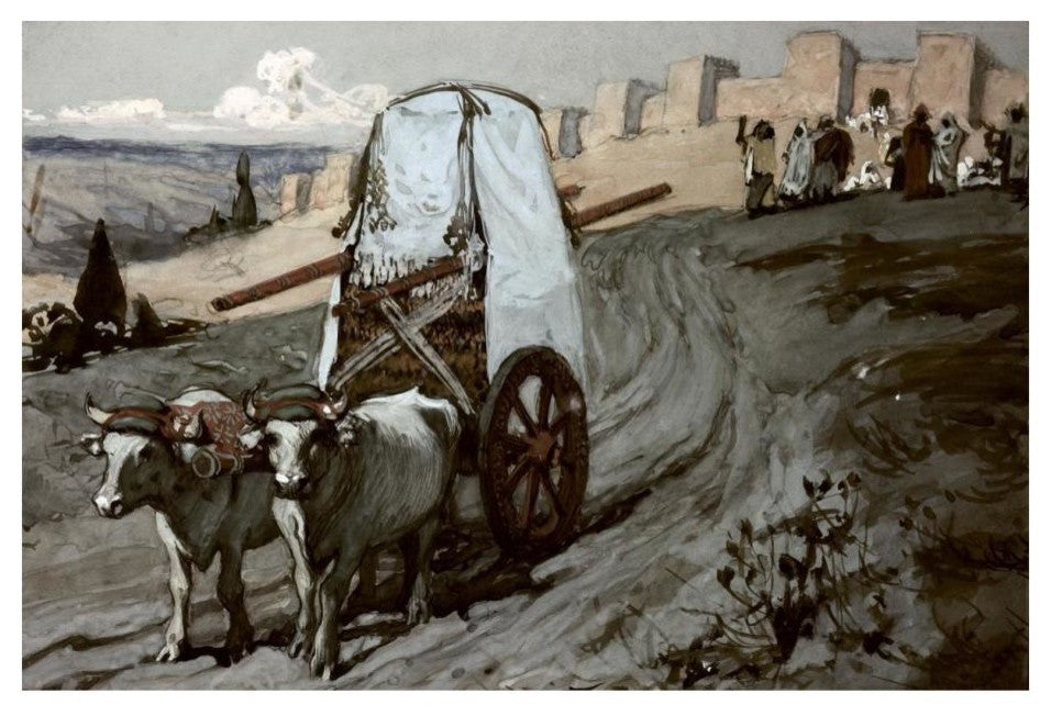 "Ark Sent Away" Digital Paper Print by James Tissot, 24"x17"