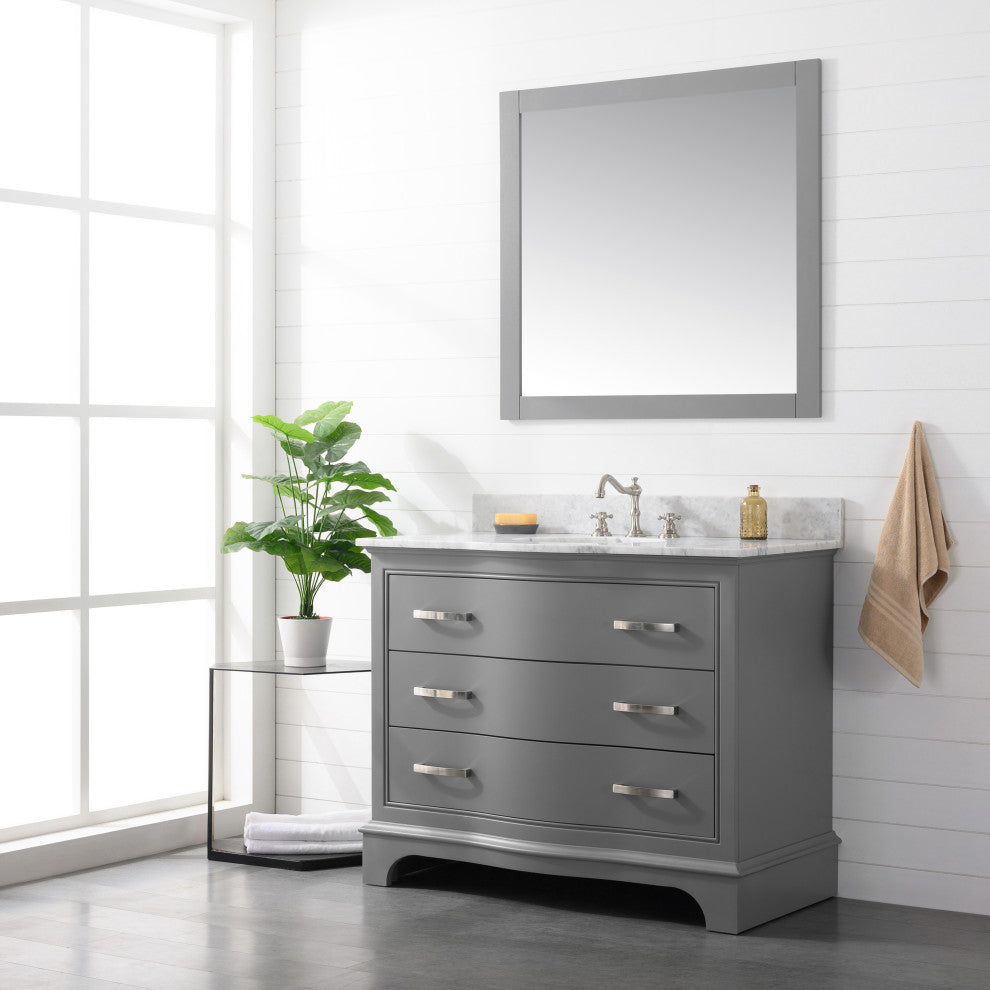 Monroe 42" Bathroom Vanity, Gray