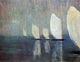 Mikalojus Ciurlionis Sailing Boats, 21"x28" Wall Decal