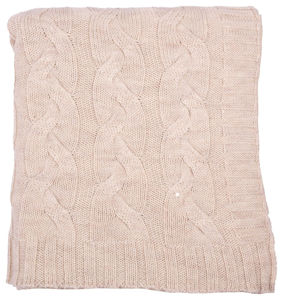 Hampton Throw, Beige