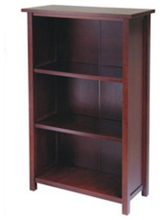 Winsome Wood 94313 Milan Shelf Piece Decorative Storage Cabinet