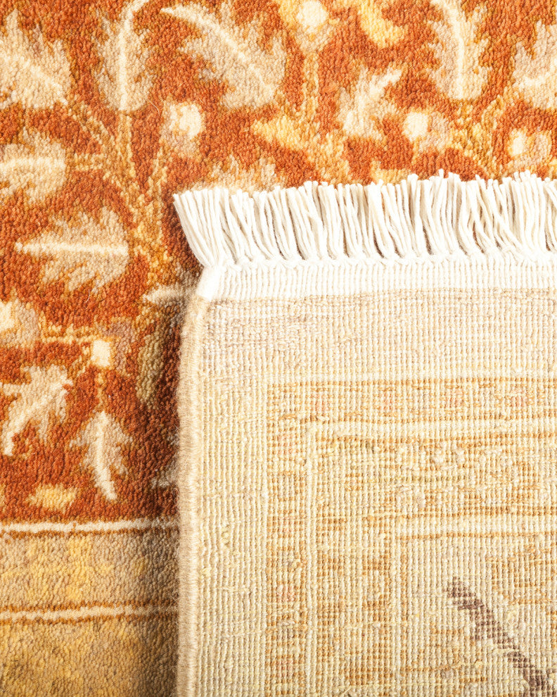 Mogul, One-of-a-Kind Hand-Knotted Runner Ivory, 3'2"x12'6"