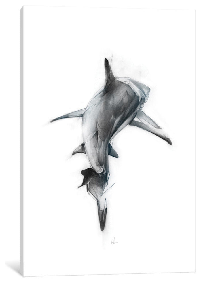 "Shark III" by Alexis Marcou, 40x26x1.5"