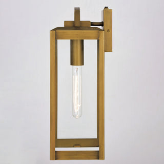 Vaxcel Lighting T0707 Kinzie 17" Tall Wall Sconce - Vintage Brass